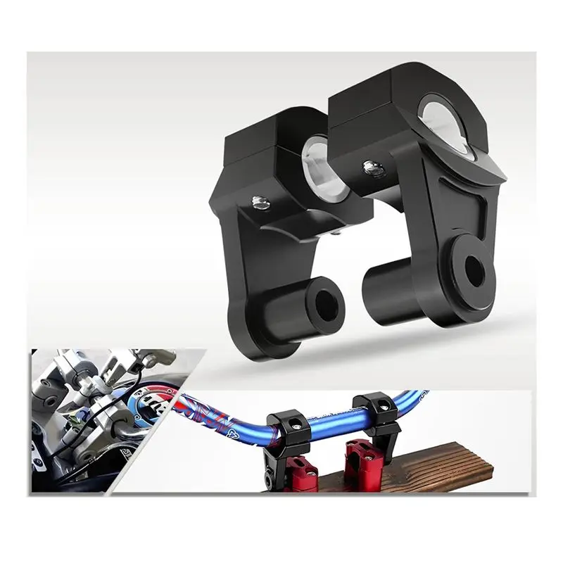 T34C Off-Road Motorcycle Universal 22/28mm Handlebar Adjustable Risers Handlebar Heightening Code Seat Height Lifter