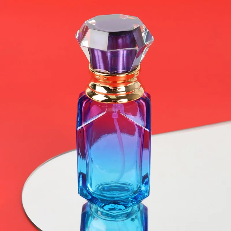 

30ML Empty Bayonet Spray Bottle Thick Glass Perfume Bottle With Crimped Pump Dispenser Atomize Replacement
