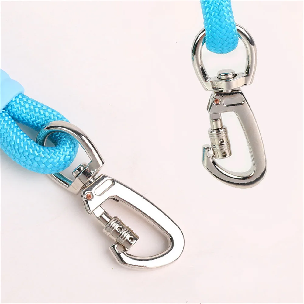 1.5m Colorful Pet Leash with Comfortable Padded Handle for Small, Medium and Large Dogs Outdoor Pet Chain Traction Rope Leads