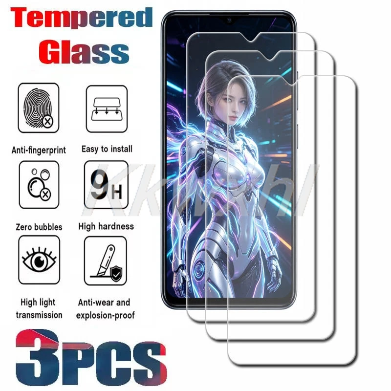 3PCS FÜR ZTE Blade A35 Lite A35e A36 A56 A76 A75 A55 A34 A53 Pro A53+ A54 A72s A73 A52 A72 A51 A71 Displayschutzfolie
