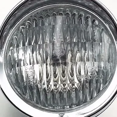 Chrome Motorcycle High Low Beam Head Light Universal Headlight Lamp For Harley Honda Suzuki Kawasaki Chopper Touring