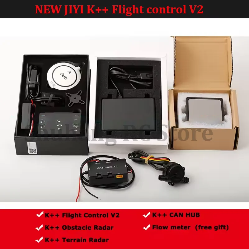

NEW Original JIYI K++ V2 Flight Control Dual CPU Optional Front Rear Obstacle Avoidance Radar Special Agricultural Drone