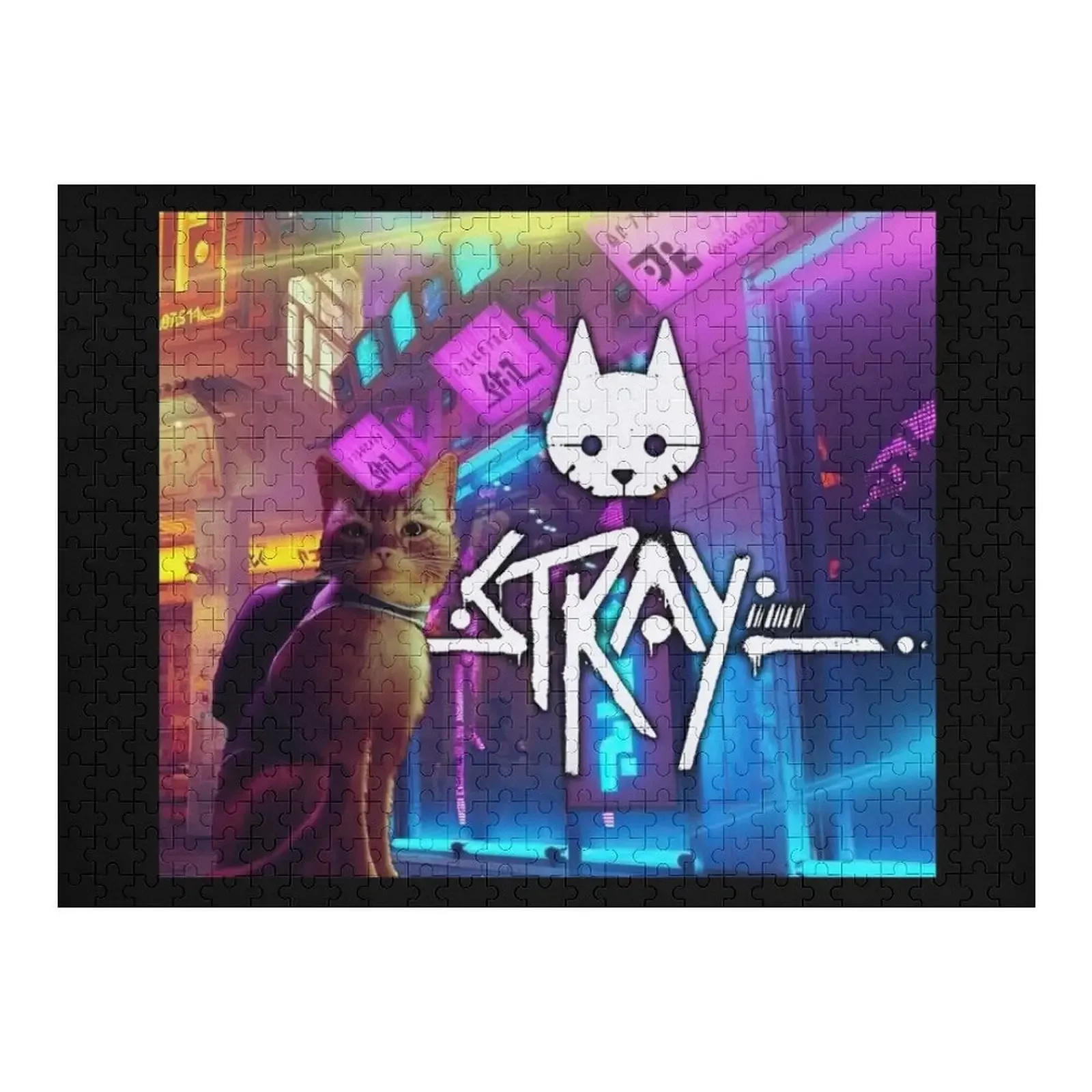 

stray game cat sad Jigsaw Puzzle Custom Gifts Photo Puzzle