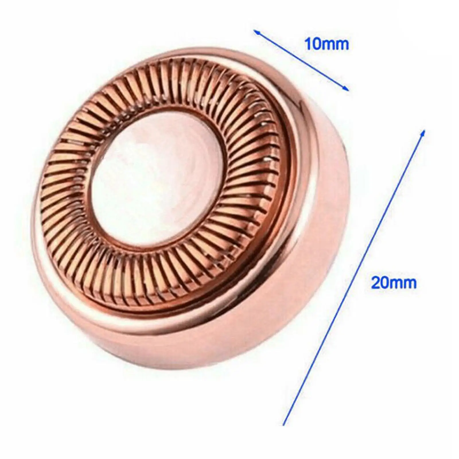 4Pcs Replacement Heads Hair Removal Tool with Cleaning Brush for Lipstick Hair Remover Gen 2