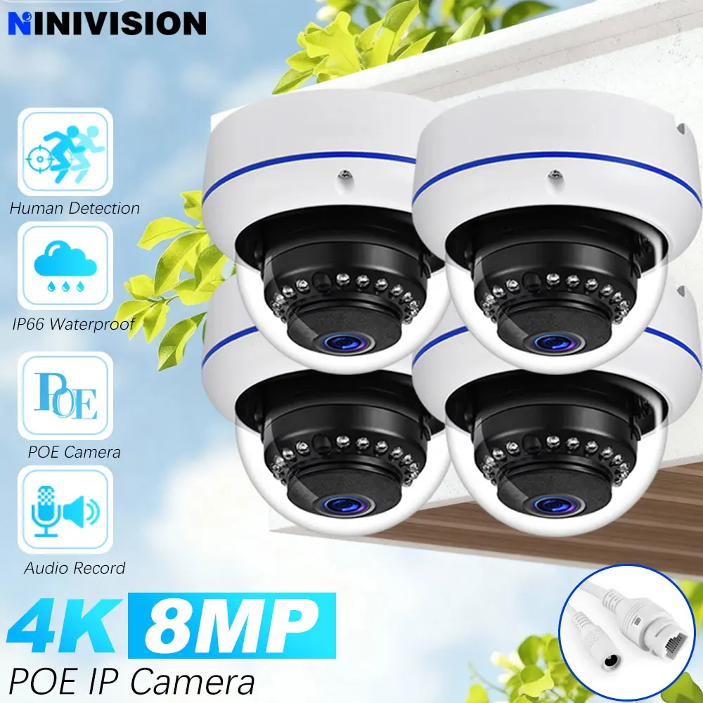 metal-36mm-wide-angle-8mp-4k-poe-ip-camera-audio-record-dome-waterproof-vandalproof-outdoor-human-detection-onvlf-cctv-camera
