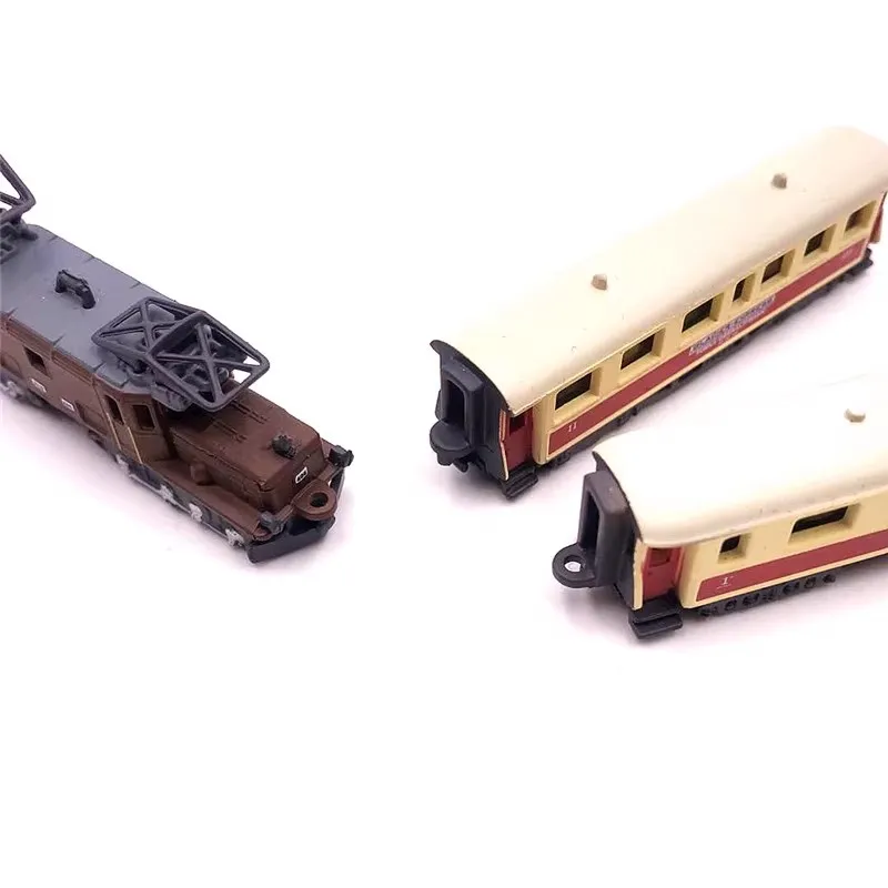 Rare Exquisite 1:220 Z scale train model set Finished product collection model