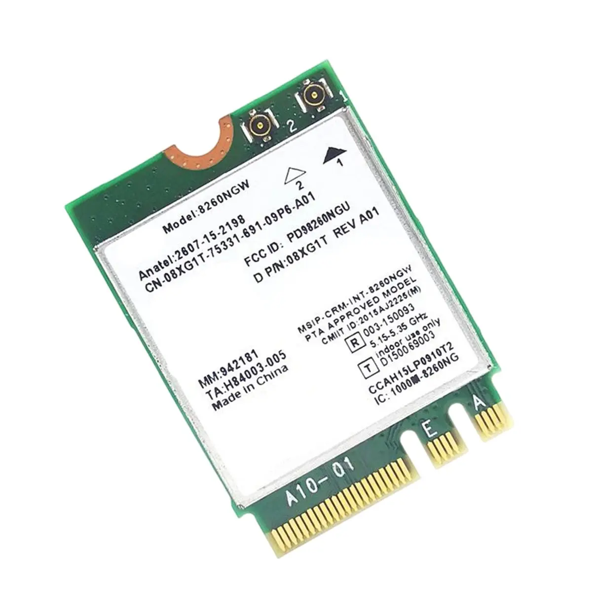 8260NGW AC Wireless Network Card with Built-in Antenna 2.4GHz 5GHz Miniature PCI-E WLAN Adapter WiFi Network Module