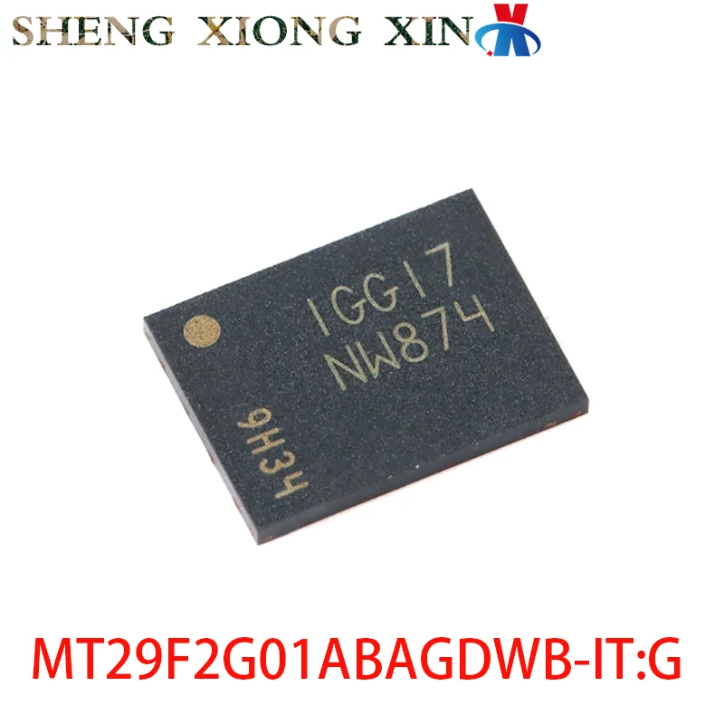 10pcs/lot 100% NEW MT29F2G01ABAGDWB-IT:G 8-UPDFN Memory Chip MT29F2G01 NW874 Integrated Circuit