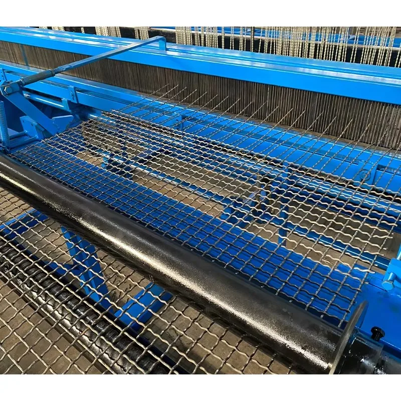 Automatic Crimped Wire Mesh Weaving Machine