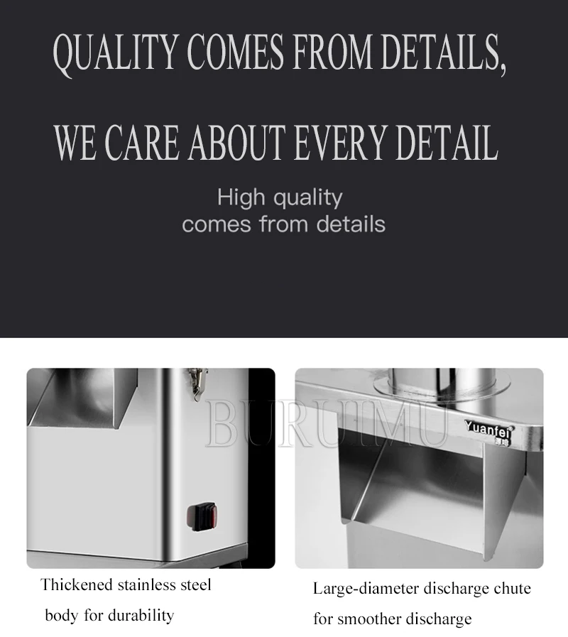 Commercial Multifunctional Vegetable Cutter  Eslice and Dicer