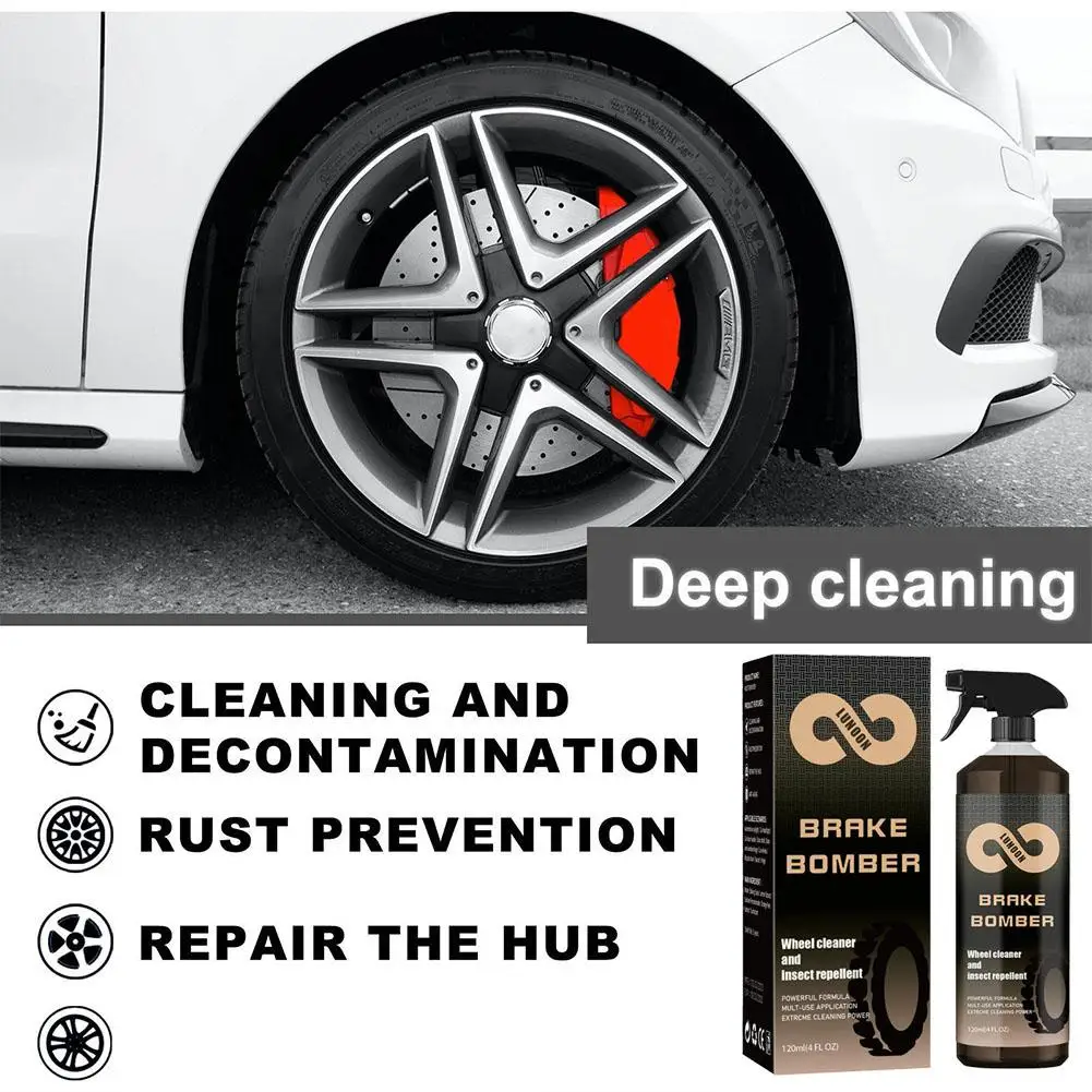 

Wheel Cleaner Car Anti-Rust Remover Rust Inhibitor Cleaning 120ml Polishing Derusting Maintenance Car Rust Spray Tool Remov Z5X4