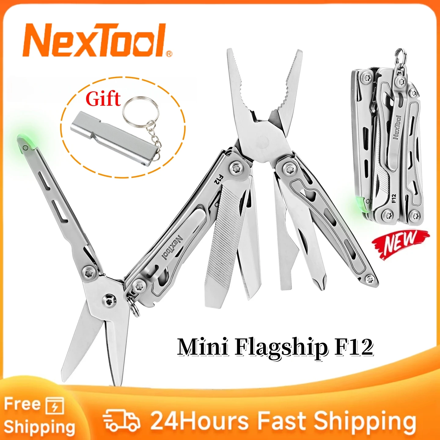 �y�Z�[�����zNexTool 13 in 1 F12 �~�j�t���b�O�V�b�v F12 �}���`�c�[�� �܂肽���ݎ�EDC�}���`�c�[�� �h���C�o�[ �y���` ���X�� ��K �A�E�g�h�A�n���h�c�[��