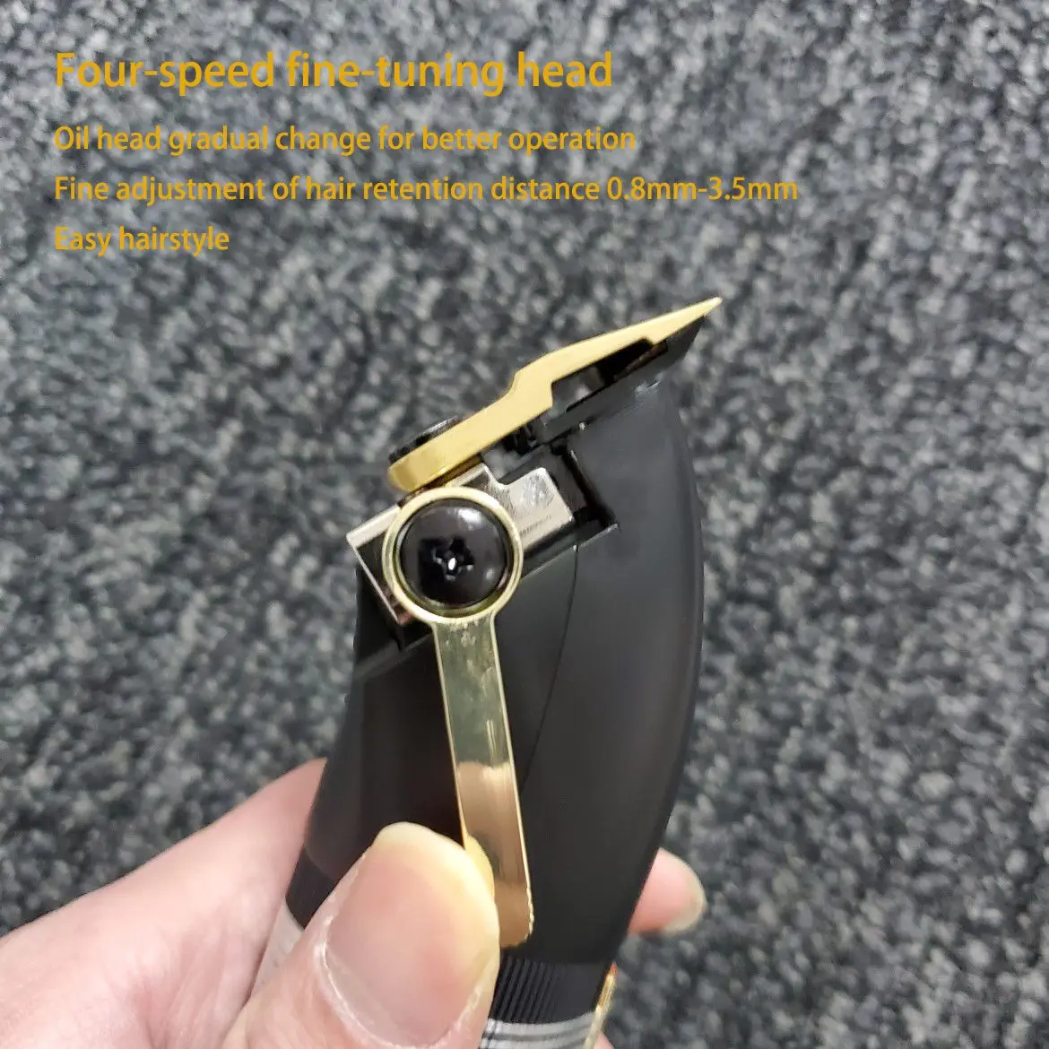 2025 silver and white high-quality hair clipper combination hair Trimmer  with base exclusively for hair salons