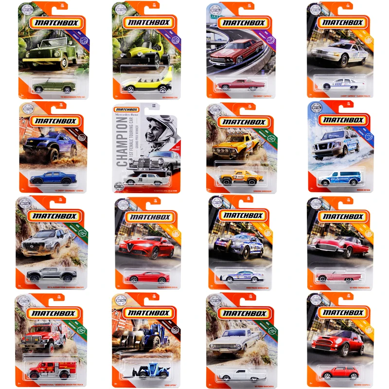 

Коллекционная модель автомобиля Matchbox: литая под давлением, миниатюрная, из сплава, «Городской герой», 1-е издание, женская версия, туристический Mercedes-Benz 220 SE, седан, пожарная машина