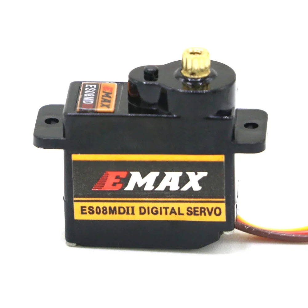 2025 4pcs EMAX ES08MDII ES08MD II Digital Servo 12g/ 1.6/2.0 kg.cm High-speed Mini Metal Gear for RC Model Boat Car Robot