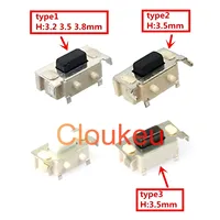 SMD 3x6 Touch On/Off Push Button Switch 3*6*3.5mm 3.2 3.8 Side press