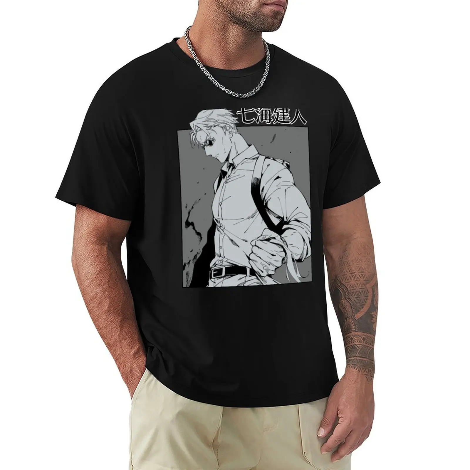 Nanami Kento T-Shirt Running Gym Short Sleeve Sports Tee