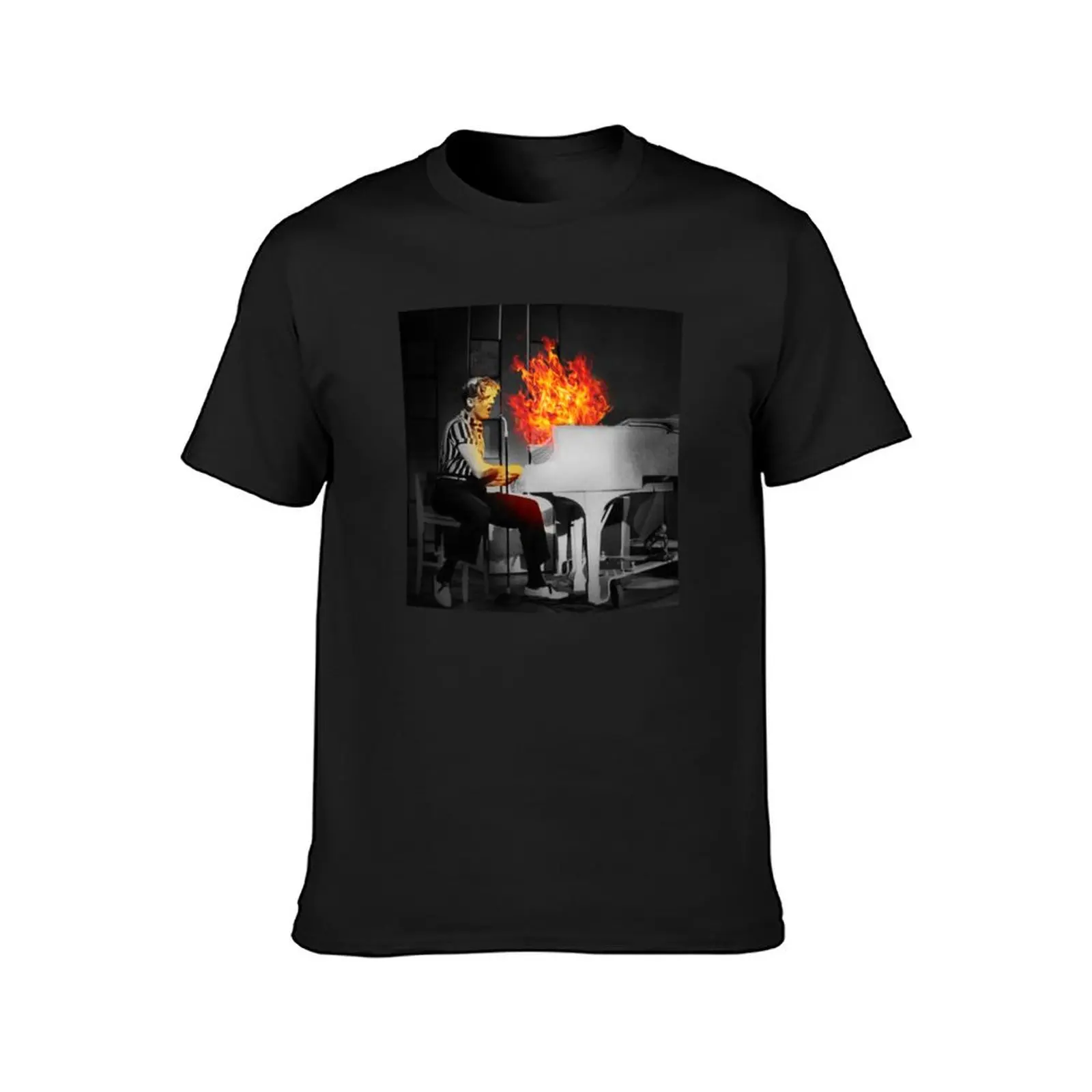 Goodness, Gracious, Great Balls of Fire! T-Shirt Blouse anime clothes plain mens graphic t-shirts anime