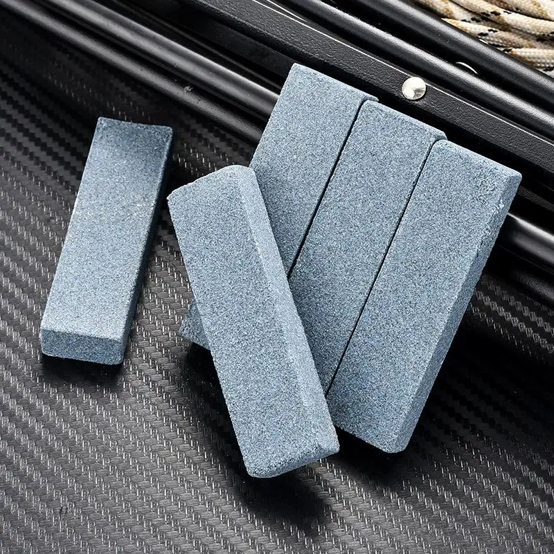 1-5 pièces Pierre à aiguiser portable professionnelle simple de granulométrie 240 pour la maison et la cuisine