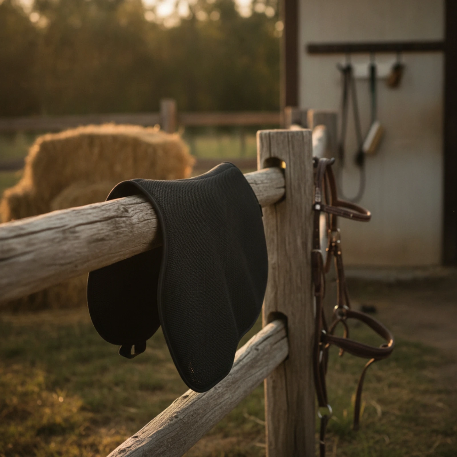 horse-saddle-pad-cushioned-contoured-saddle-pad-tack-moisture-wicking-long-lasting-for-riders-equestrian-training-trail-riding