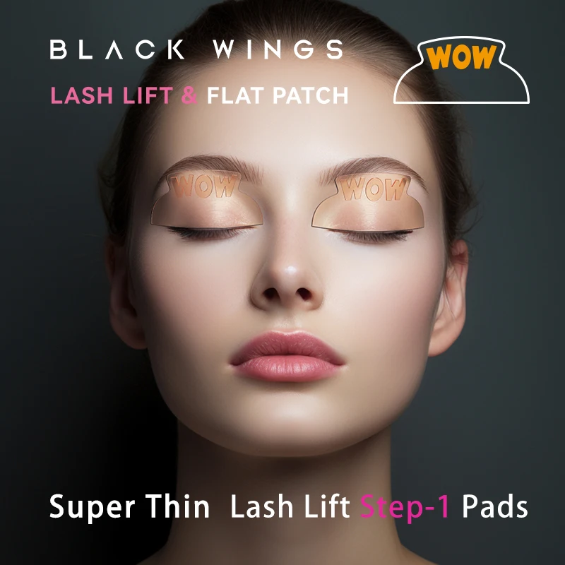BLACKWINGS Korean Lash Lift Softening Pads 1PC Silicone Pre-Softening Shields for Keratin Lash Lift Treatment