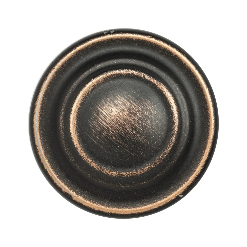 Conjunto de puxadores de armário de bronze polido a óleo com 10 botões girados vintage, construção de zinco, fácil instalação, estilo fazenda