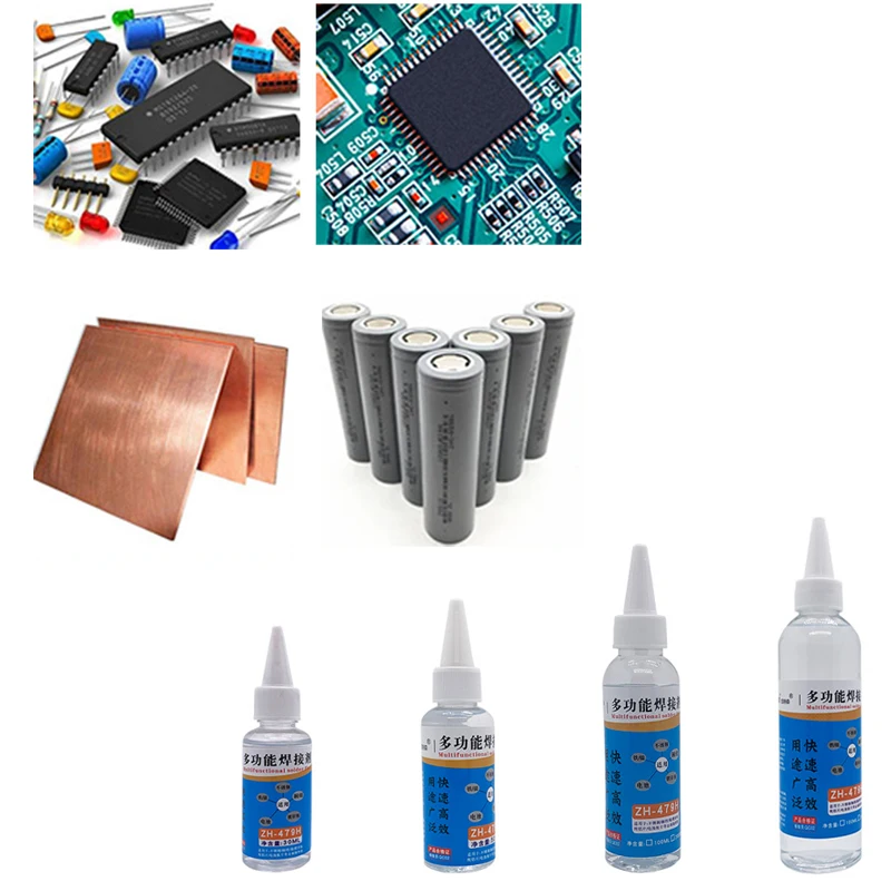 10/30/50ml Stainless Steel Flux Soldering Paste Liquid Solder Tool Quick Welding Effective Liquid Welding Materials Soldering