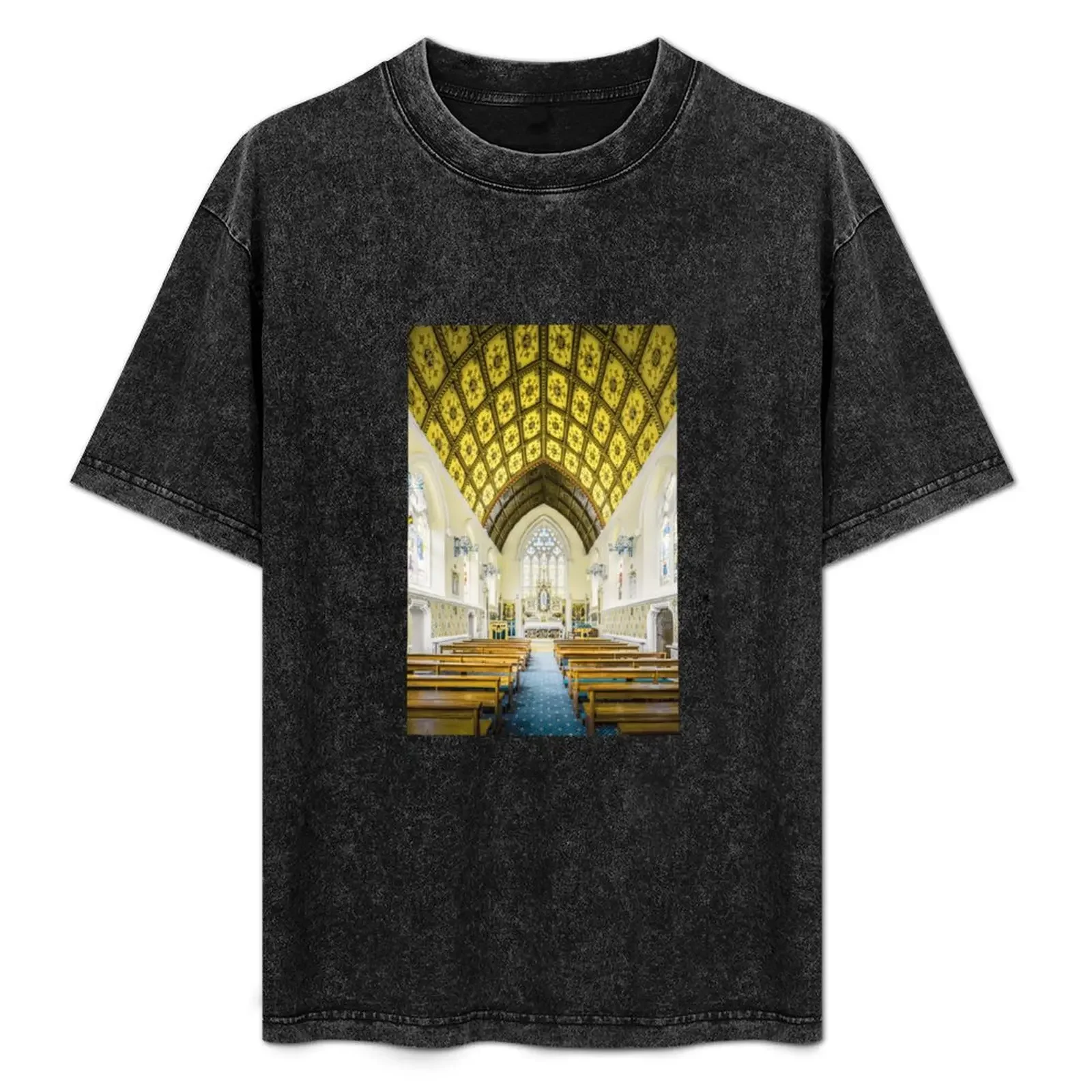 

Lady Chapel inside St Marys Church. Located in Derby, Derbyshire, England, UK T-Shirt sublime heavyweight t shirts for men