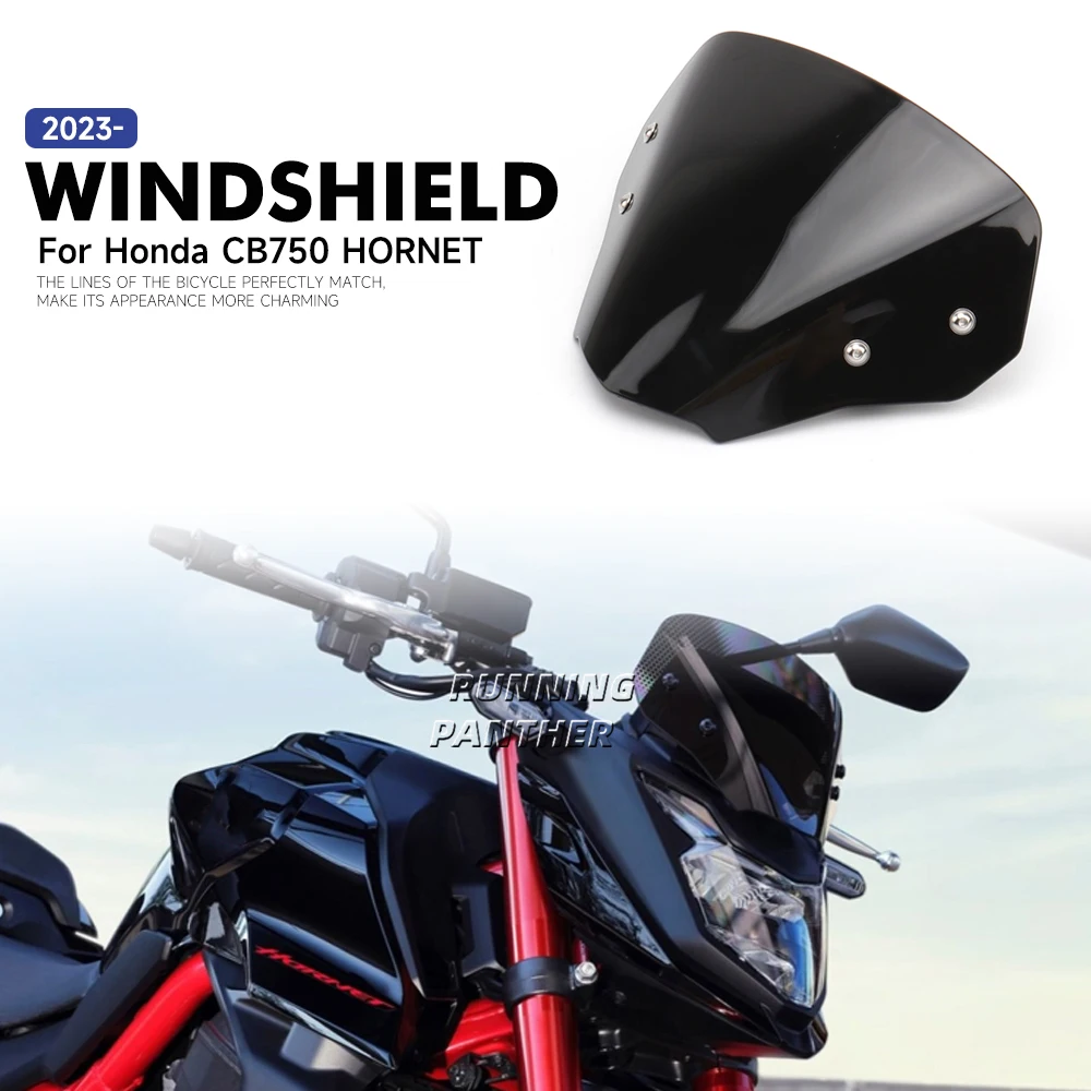 

Motorcycle Windshield For Honda CB750 Hornet CB 750 HORNET 2023 Windscreen Extension Spoiler Deflector Accessories New