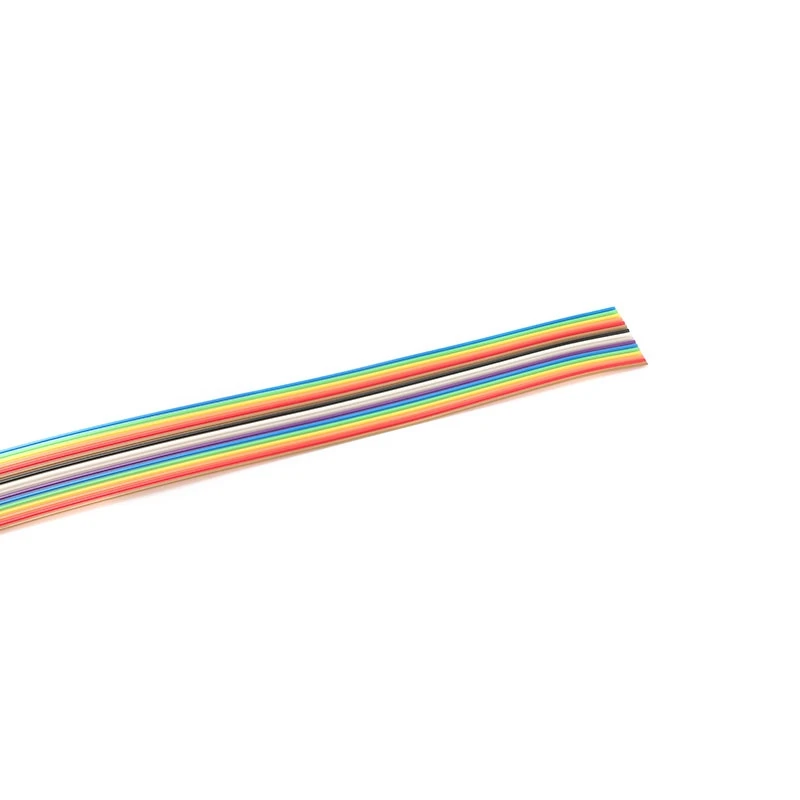 2m 16-poliges Flachband-Verlängerungskabel, Regenbogenkabel, 1,27mm Leiterabstand, Verbindungskabel für Elektronik – Detail 6