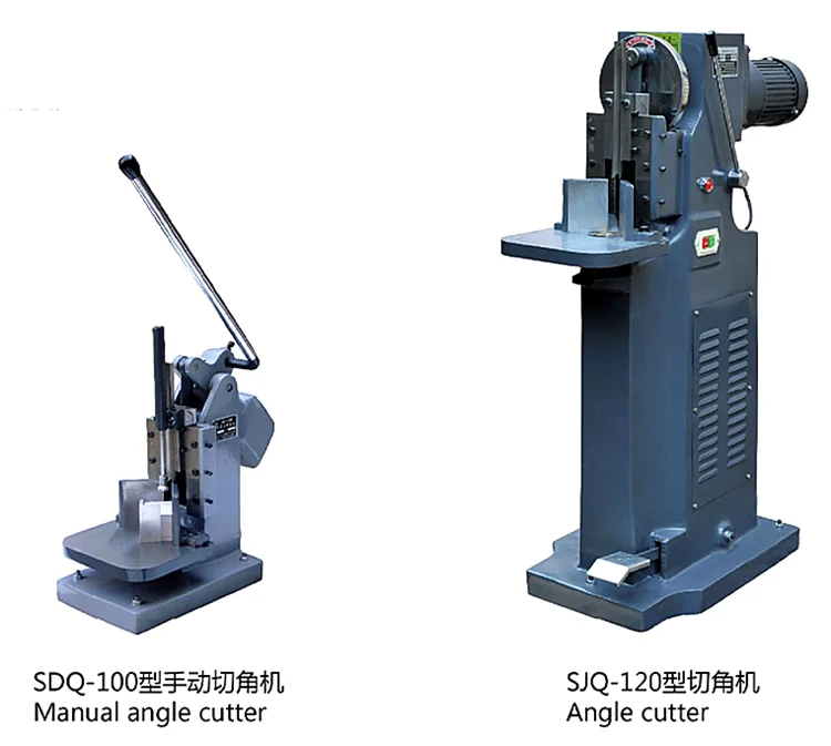 Manual type PU PVC angle cutting machine can cut round right angles