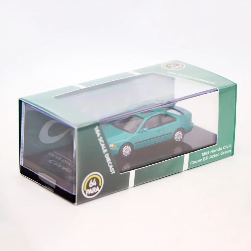 Modèle de voiture de sport classique en alliage moulé sous pression, échelle 1:64, Civic Coupe EJ1, produit fini, jouet de Simulation, modèle statique, ornement, 1995