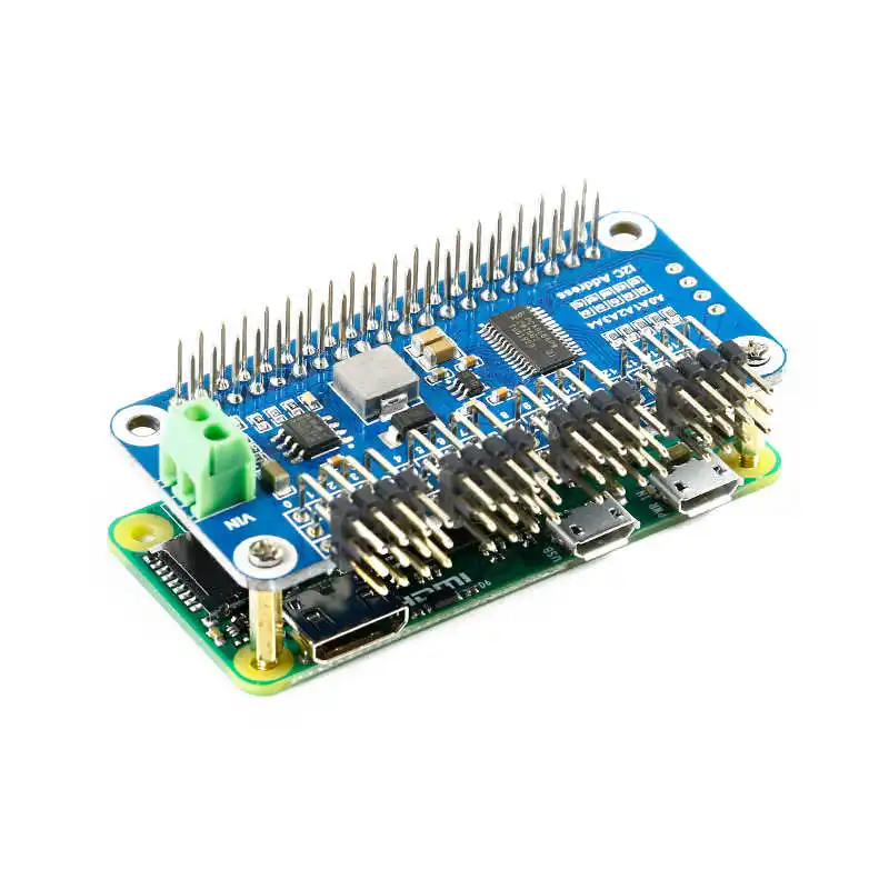

Raspberry Pi 4B/3B/Zero W16 rudder driver board PWM driver module I2C interface bent pin header version