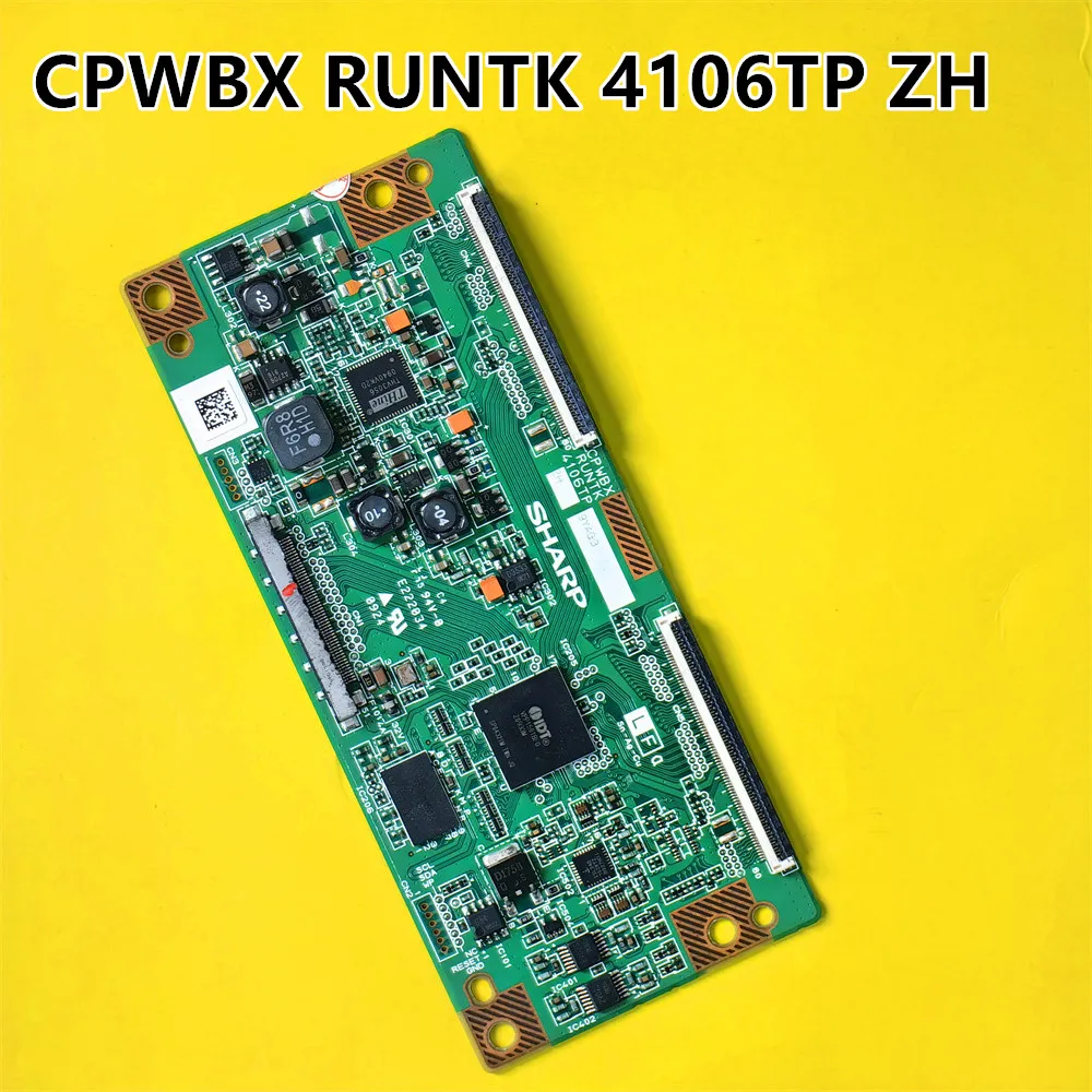 CPWBX RUNTK 4106TP ZH T-CON Logic Board Suitable For Sharp LCD-40E66A