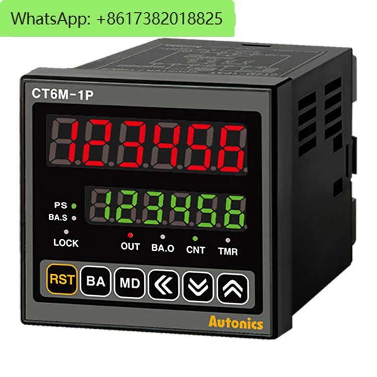 Autonics CT6M-1P4 control counter 6 bit 7 segment code LED display mode Brand new original genuine goods in stockCT4S-1P2T