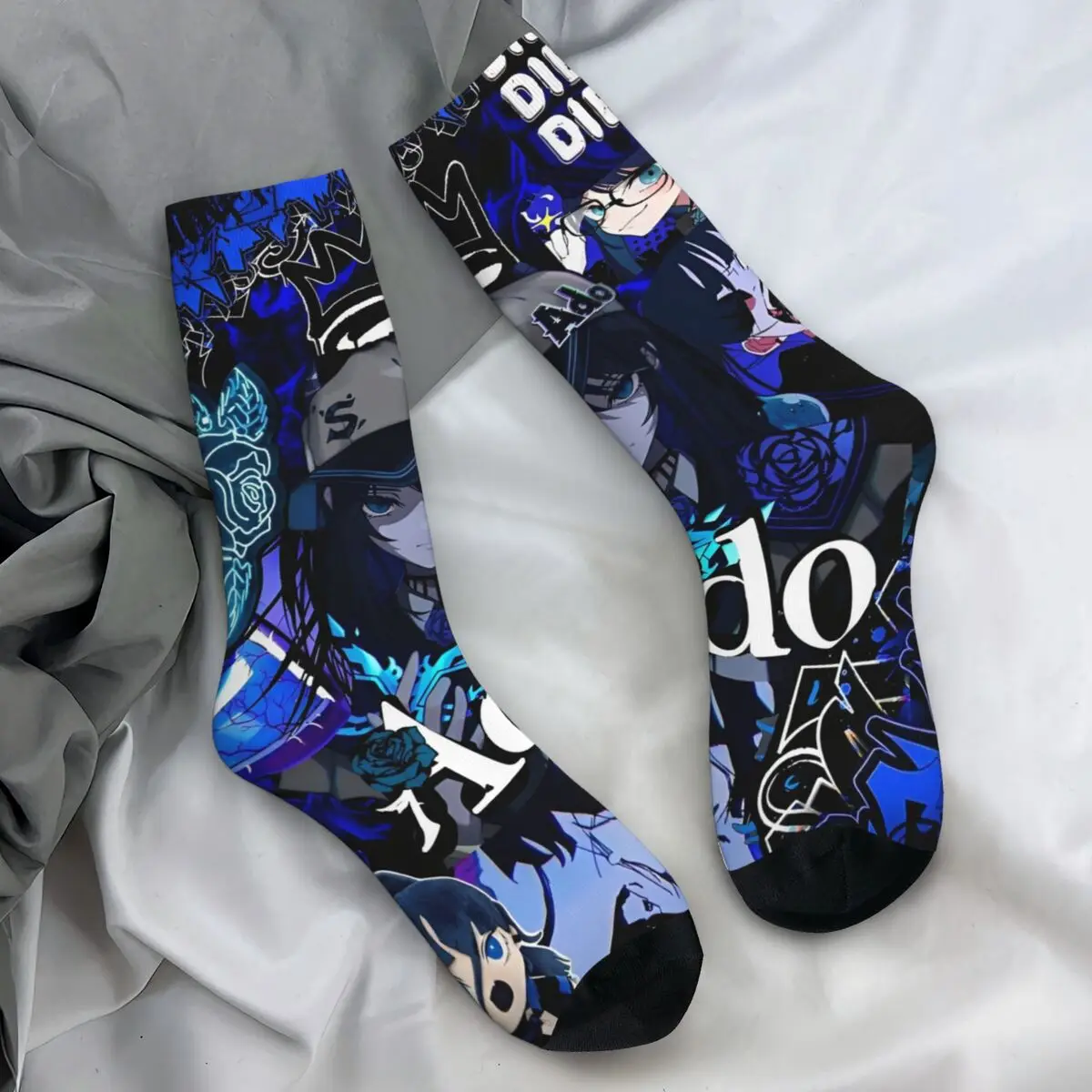 

Ado Wish Tour, японские чулки для певицы, мужские носки унисекс Ado Hibana World Tour 2025, мягкие носки, зимние велосипедные противоскользящие носки, подарок