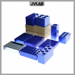 Ghiacciaia modulare PCR termostato a bassa temperatura scatola di ghiaccio in alluminio pre-raffreddato 0.2/1.5/2/5/10/15/50ML Rack per centrifuga 1/PK