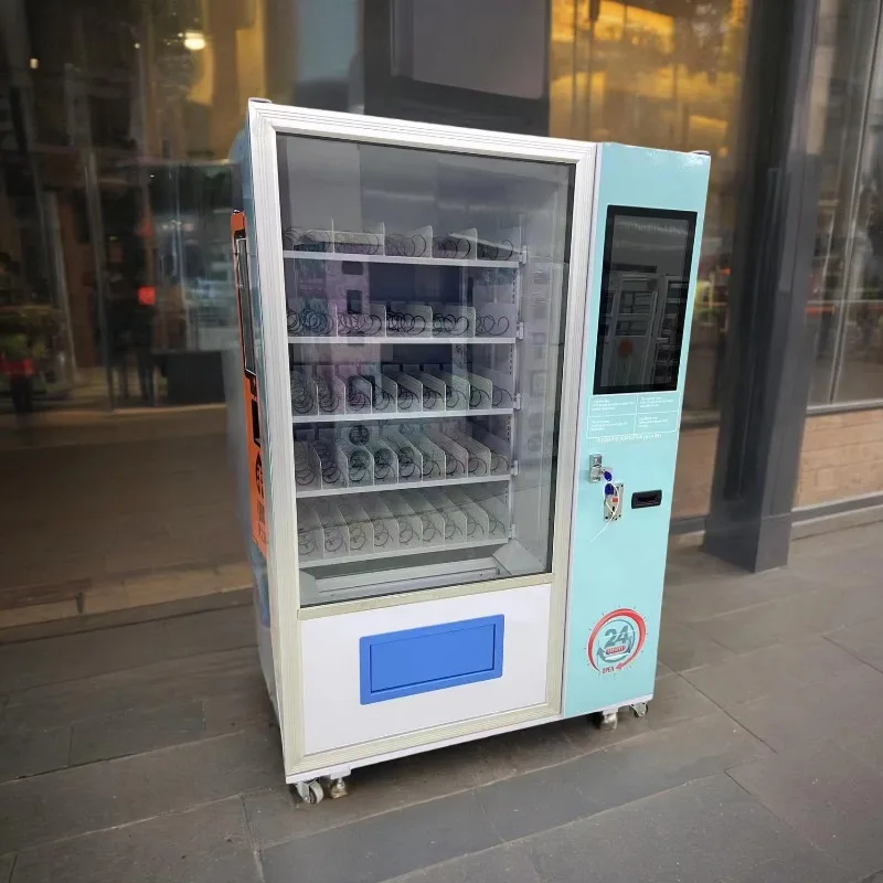 Outdoor Cheap Combo Fully Automatic Self Sell Beverage Maquina Smart Packaging Snack Vending Machines for Foods