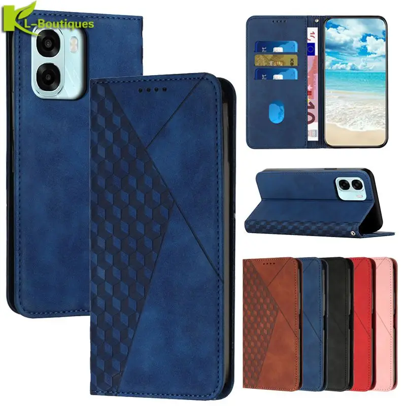 

Pop For OPPO A6X Case A 6X Etui Luxury Magnetic Flip Case For Funda Oppo A6x 5G Cover SFor OPPOA6X 4G Protection Phone Cases She