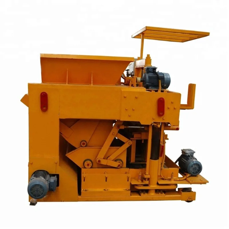Large mobile cement brick-making machines, tray-free cement brick machines, non-firing hollow brick machines