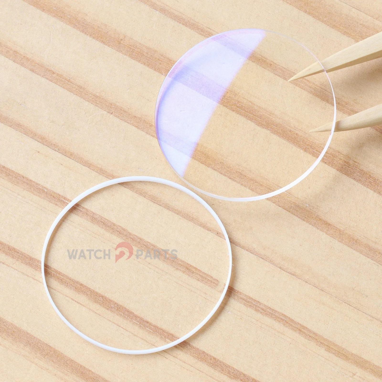 AR Coating Watch Sapphire Crystal&Gasket for IWC Pilot's Watch Automatic 36 IW3240 36mm Glass