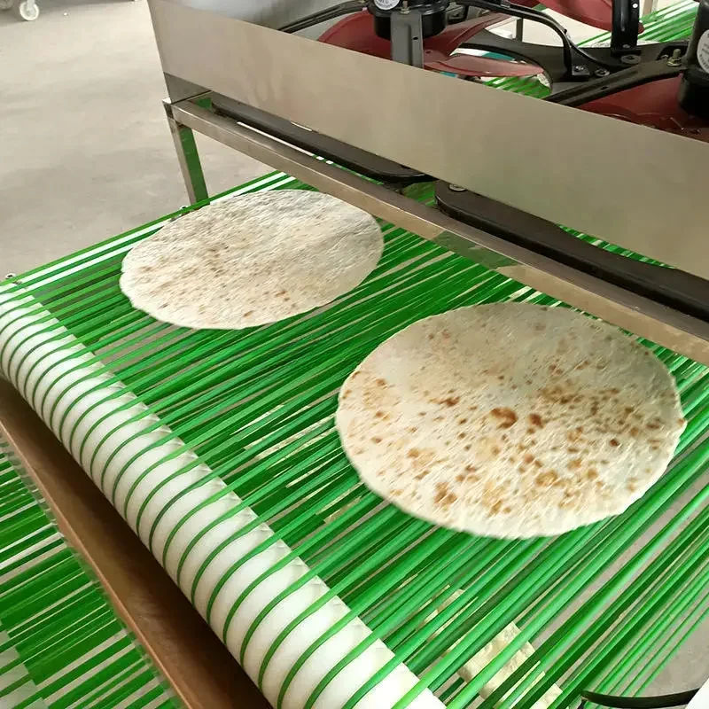 The Fully Automatic Tortilla Bread Production Line Can Produce Bread Under 38 Cm, with An Hourly Output of 2,600 Sheets