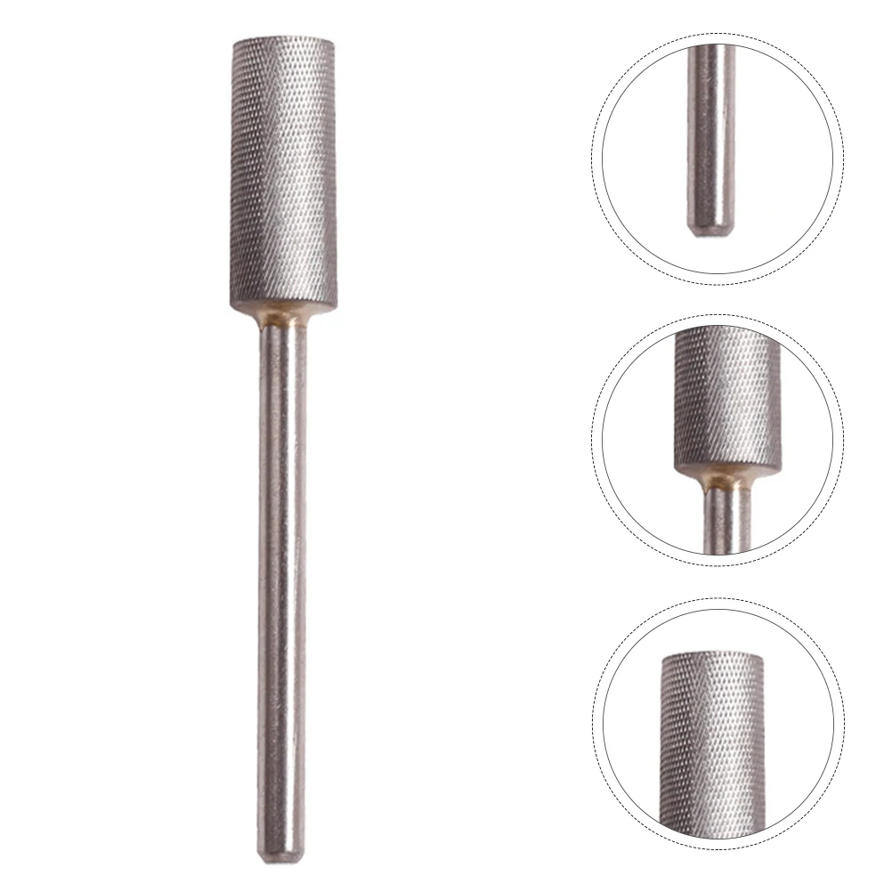 텅스텐 스틸 네일 그라인딩 헤드 프리미엄 매니큐어 드릴 비트 전기 핸드 그라인더용 천연 인조 손톱 휴대용 도구