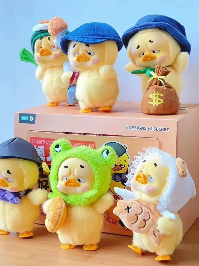 2024 Upset Duck Work Is Troublesome Duck Blind Box Model Toys Surprise Original Action Figure Cartoon Mystery Box Festival Gifts