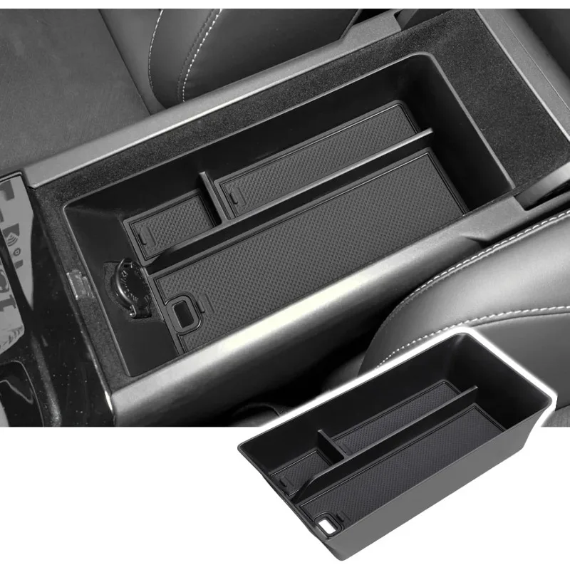 

for Camry 2025 Center Console Organizer - Center Console Armrest Storage Box Organizer Tray Insert for Toyota Camry 2025 LE/SE/X