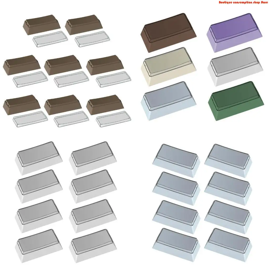 L9NA 8key 2U Original Profile PBT Blank Caps, Dyeing Sublimations Caps No Engraving