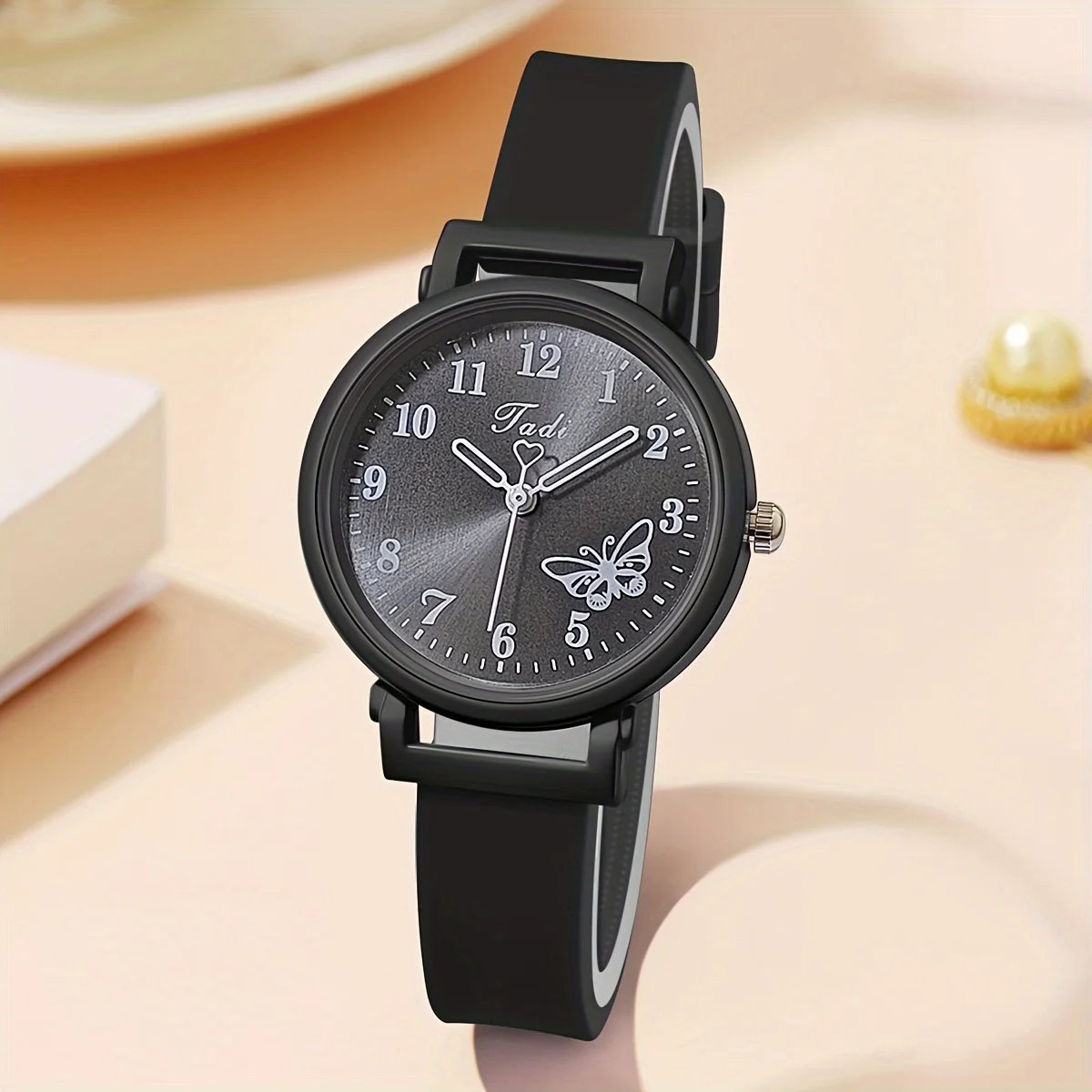 Fashion Arabic Dial Women Quartz Watch Casual Silicone Band Ladies Wristwatch Reloj Mujer image 6
