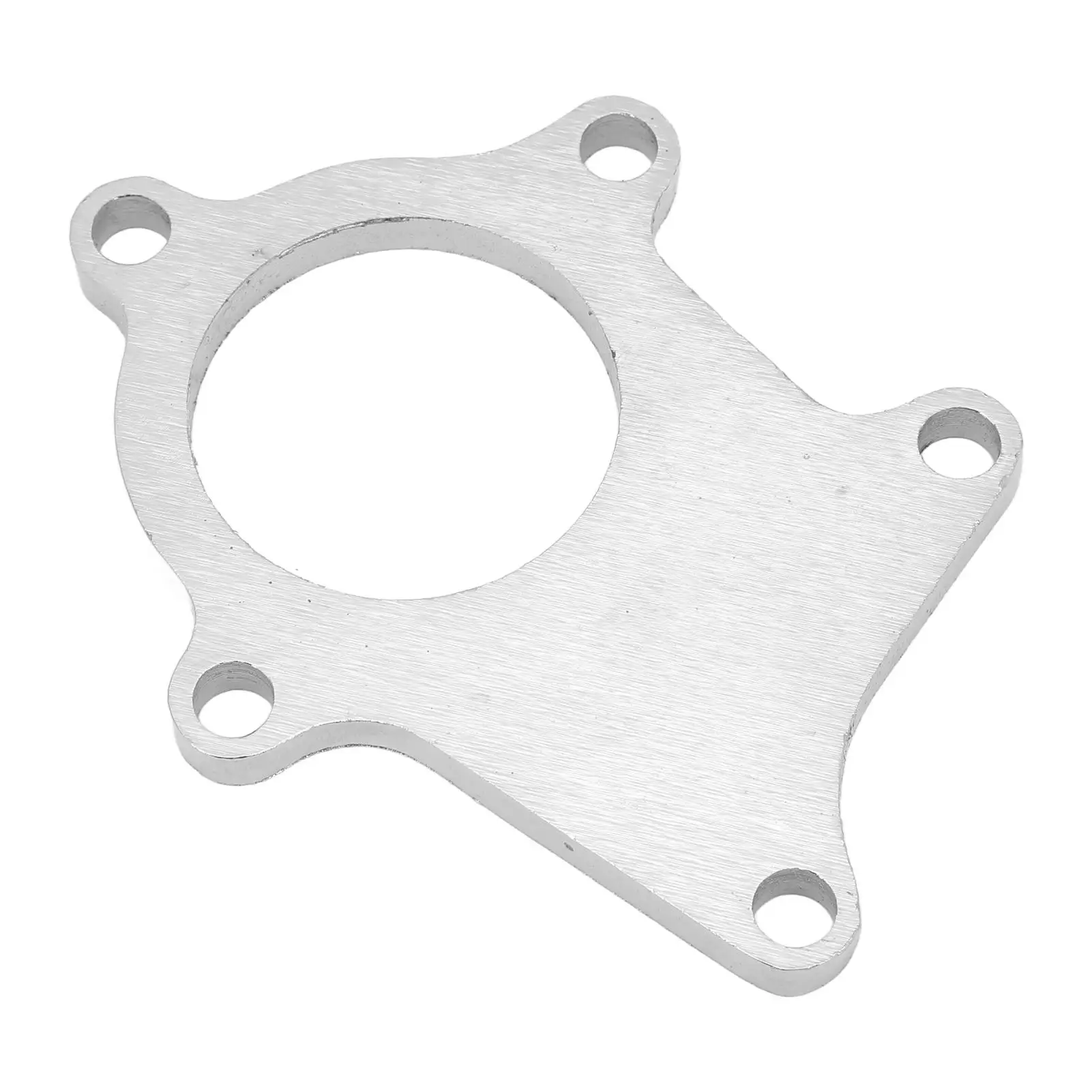 

Exhaust Downpipe Flange T-304 Mild Steel Weldable Universal Turbocharger Exhaust Antirust Durable for t3 T4