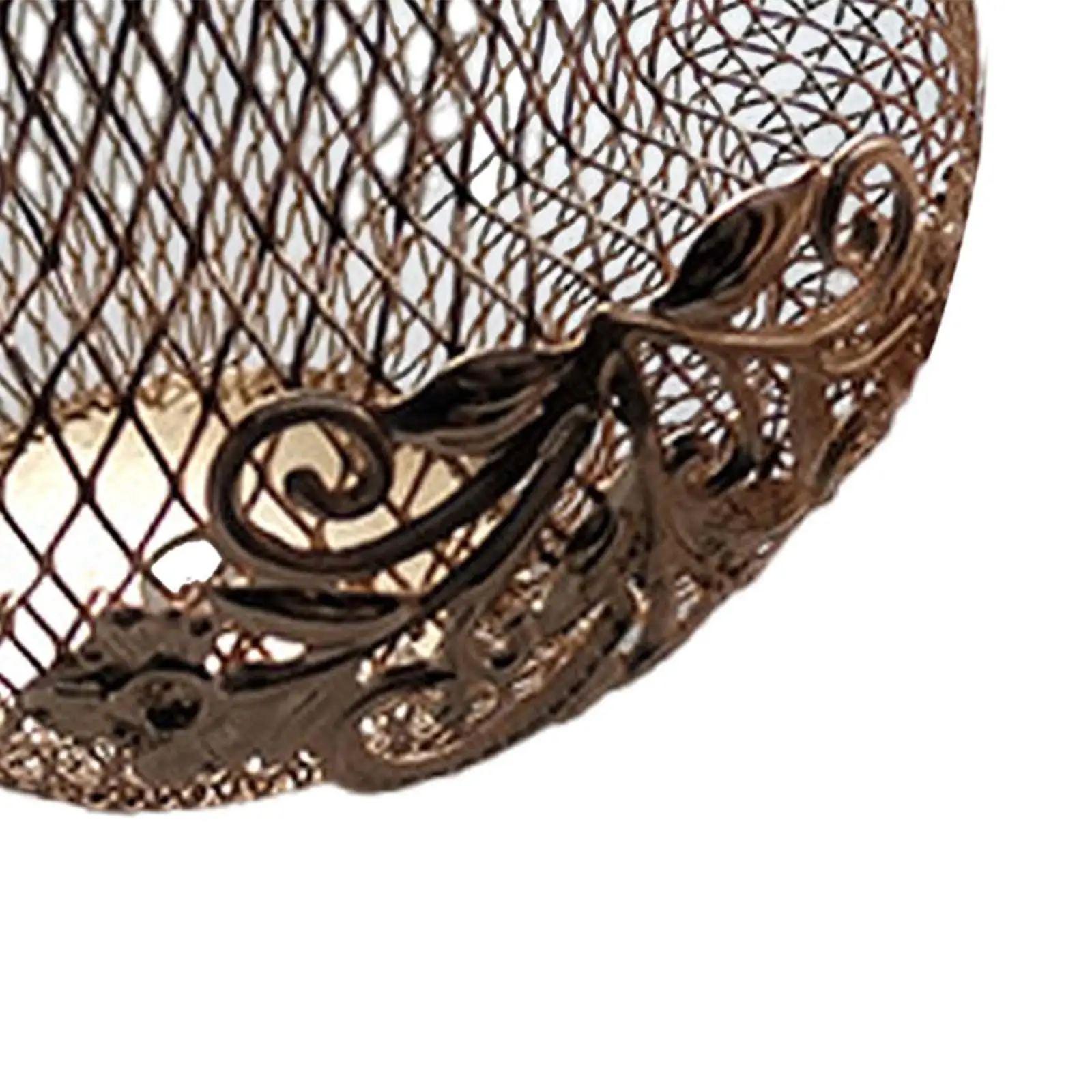 عاكس الضوء من سلك الحديد، غطاء مصباح معلق لمطعم المقهى المنزلي #5