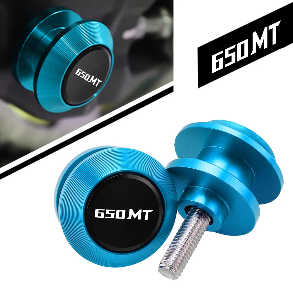 Motorcycle CNC 10MM Swingarm Sliders Spools FOR CFmoto CF MOTO 650MT 650 MT 650TR-G CF moto 2019 2020 2021 2022 Accessory 650mt